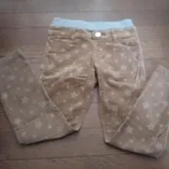 男の子Right-on 星柄 コーデュロイ パンツ 130