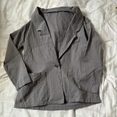 グレー ジャケットとショートパンツ セット