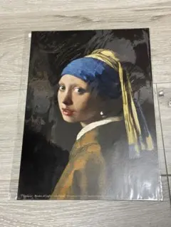 ❌美術館グッズ【7786】　A4版ファイル　真珠の耳飾りの少女（フェルメール） Amazon.co.jp: レターセット MUSEUM LETTER【真珠の耳飾りの少女