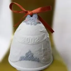 リヤドロ 2002年 イヤーベル (元箱、リボン付)