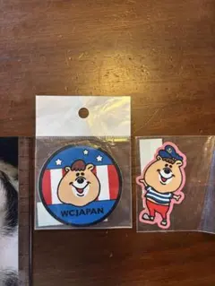 新品未使用　WC クマタン　シール　ステッカー