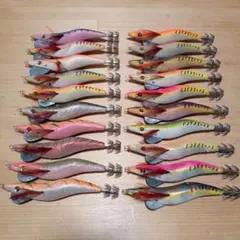 エギ20本セット エギ王K 3.5号LIVE 廃盤カラー まとめ売り ケース付き