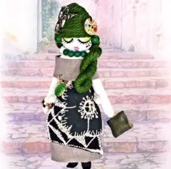 ミナペルホネン　縫ってる　ドール　 NAOMIちゃん