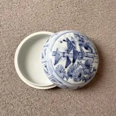 小野祥瓷（祥銘）蓋物 菓子器 小鉢 蓋付鉢 アンティーク 小野祥瓷（祥銘）蓋物 菓子器 小鉢 蓋付鉢 鳥 梅 アンティーク - メルカリ