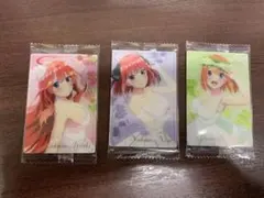 映画五等分の花嫁ウエハース2 中野二乃 中野四葉 中野五月