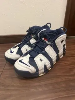 NIKE AIR MORE UPTEMPO ネイビー ホワイト　26cm