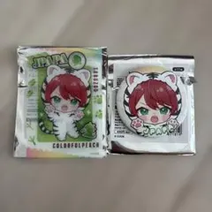 カラフルピーチ からぴち じゃぱぱ 缶バッジ トレカ 東武動物公園