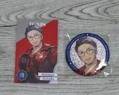 にじさんじ 8周年 メタルカード グリッター缶バッジ 舞元啓介