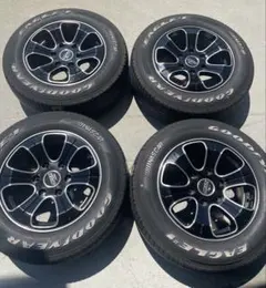 引取り限定 ハイエース用タイヤホイールセット PARADA×MTSホイール