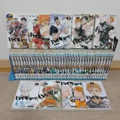 ハイキュー!!1~45巻 全巻セット&映画特典 - メルカリ
