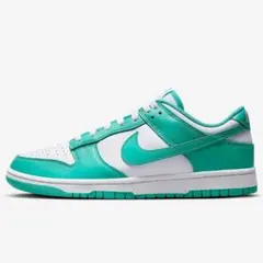 Nike Dunk Low ホワイト/ホワイト/クリアジェイド