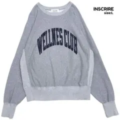 ✨最終値下✨美品✨INSCRIRE【アンスクリア】グレー スウェット トレーナー 楽天市場】INSCRIRE アンスクリア スウェット トレーナー
