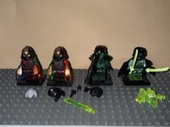 レゴニンジャゴー　ミニフィグ4体 互換品