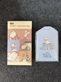 Winnie the Pooh SECRET LUGGAGE TAG