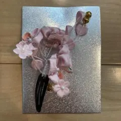 髪飾り　つまみ細工