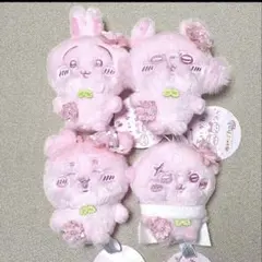 ちいかわ ぬいぱれっと さくらいろ マスコット②全4種コンプセット