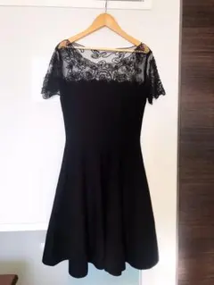 値下げ ワンピース ドレス 黒