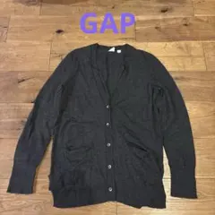 GAP グレー カーディガン M