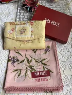 PINK HOUSE 花柄ハンカチ 付属品ありのサムネイル
