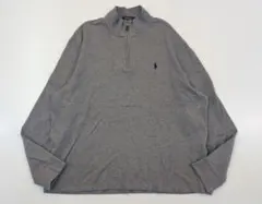 POLO RALPH LAUREN　ハーフジップスウェットPO　エステートリブ