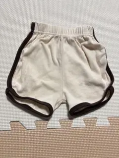 Aosta クリーム色 Mサイズ ショートパンツ 韓国子供服