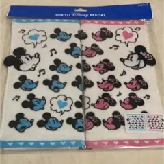 再値下げ！ディズニー ミニタオル 2枚セット