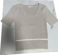 RESEXXY リブ編み 半袖Tシャツ ピンクのサムネイル