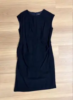 Demi-Luxe BEAMS 38 ブラック ノースリーブ ワンピース