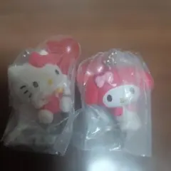 サンリオ　カラーコレクションチャームレッド　２種類