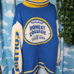 【GU×HONEST COLLEGE】カウチニット　ニットジャケット　L