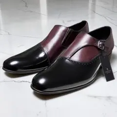 新品】LANVIN COLLECTION ランバン シングルモンク 黒 25.5 - メルカリ