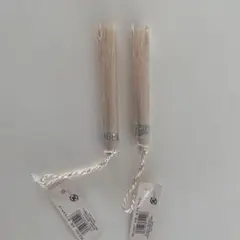 カーテンタッセル 2本セット ベージュ