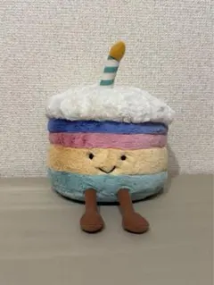 Jellycat ジェリーキャット ケーキ レインボー
