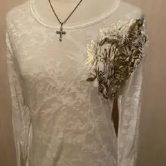 希少アーカイプCUSTOM CULTURE お兄系 シアーカットソーy2k