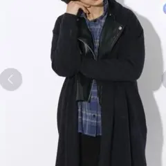 値下げ！新品　ニコアンド　ネイビー ロングカーディガン 長袖　コーディガン