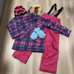 小柄な女性にも！子ども用スキーウェアセット