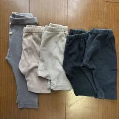ベビー レギンス スパッツ 5点セット 70〜80cmのサムネイル