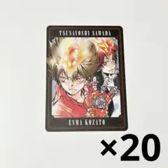 家庭教師ヒットマンREBORN! カード 古里炎真 沢田綱吉 20枚セット