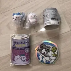 ちいかわ　つまんでつなげてますこっと他グッズ計4点