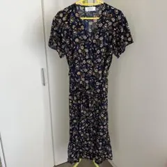 ワンピース ガウン 花柄