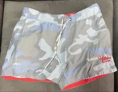 TOMY HILFIGER DENIM 迷彩柄海パンショートパンツ S