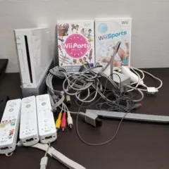 【動作確認済】Wii 本体 + ゲームソフト2本セット