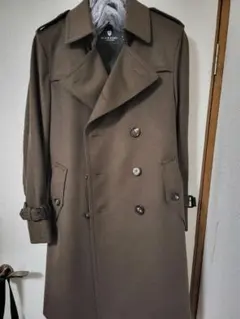 ブラックレーベル by CRAFTSMAN ウールカシミヤWトレンチコート