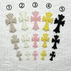 大人気クロムネイル　クロスパーツ　クロムモールド　十字架　3Dパーツ　クロム　♡