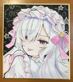 MAKI 直筆イラスト サイン色紙 ロジウラマンホール 神崎蘭子 MAKI 直筆イラスト サイン色紙 ロジウラマンホール 神崎蘭子 - メルカリ