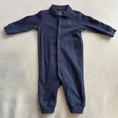 Ralph Lauren ネイビーロンパース 6M
