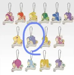 プリキュア　1番くじ　F賞　シルエットメタルチャーム　キュアベリー