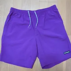 Columbia 水陸両用ショートパンツ パープル Mサイズ