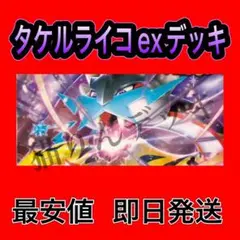 即日発送　タケルライコexデッキ 構築済みデッキ
