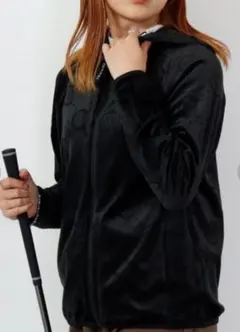 CECIL McBEE セシルマクビー　パーカー ブラック Sサイズ